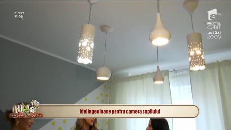 Neatza cu Răzvan și Dani. Idei ingenioase pentru decorarea camerei copilului