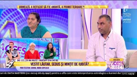 Acces Direct. Fosta soție a celebrului lăutar: Copilul este al lui, pot face oricând testul ADN