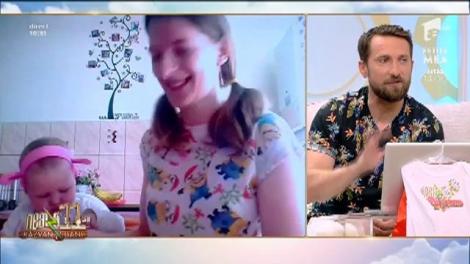 Simina este convinsă că fiica ei, Amalia, este un „superbebe”! „Cred că a simțit că ceva se întâmplă azi”