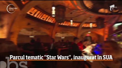 Disneyland California a devenit o destinaţie atrăgătoare şi pentru iubitorii de science-fiction. Un parc tematic dedicat Star Wars a fost inaugurat acolo