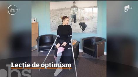 Povestea tinerei care inspiră. Stela Bizdu, ne dă o lecție de viață