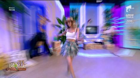 Videoclip la Neatza cu Răzvan şi Dani! Maria Andria cântă melodia "Baila Conmigo"