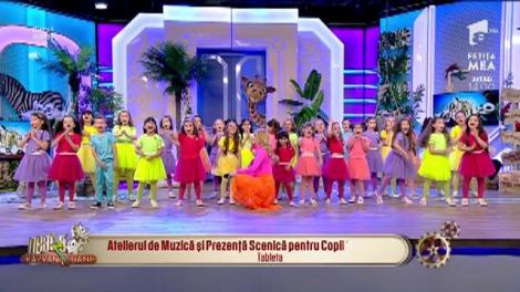 Videoclip! Atelierul de Muzică şi Prezenţă Scenică pentru Copii "Picii lu' Soreasca" cântă piesa "Tabeta"