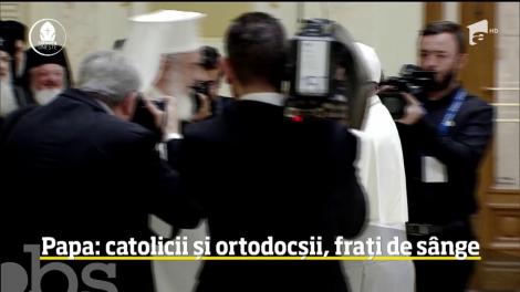 Papa Francisc a rostit rugăciunea Tatăl Nostru în limba latină