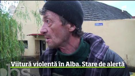 Inundaţiile au făcut prăpăd în ţară! Norii s-au rupt deasupra judeţului Alba