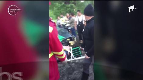 Video cu puternic impact emoțional. Un martor a filmat primele minute după un accident rutier în Maramureș