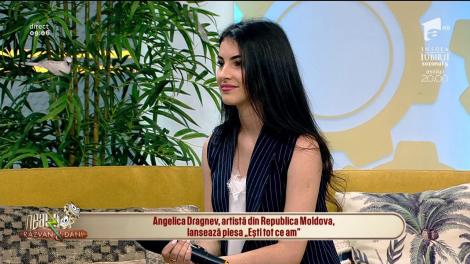 Neatza cu Răzvan și Dani. Angelica Dragnev lansează melodia Ești tot ce am: Am început cu muzică populară, iar acum am decis să încerc ceva comercial