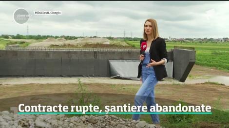 Rezilieri făcute de ochii lumii şi şantiere abandonate. De când ministrul Transporturilor, Răzvan Cuc, a rupt în faţa presei contractele, pe şantiere nu se mai întâmplă nimic