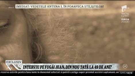 Interviu pe fugă! Jean de la Craiova, din nou tată la 49 de ani?