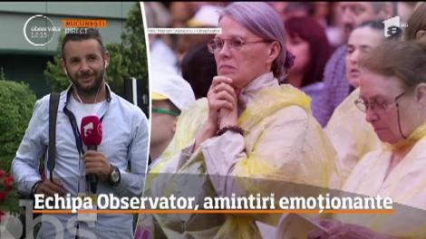 Echipa Observator a călătorit lângă Papă. Cum a fost experiența