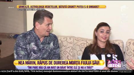 Nea Mărin, durere imensă! A trecut printr-o dramă cumplită. „Nu a trăit”