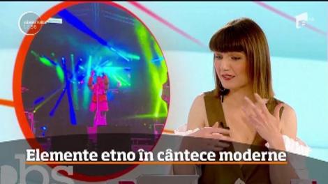 Alexandra Ungureanu, iubeşte muzica de mică, şi tot de atunci visa să ajungă la fel ca una dintre marile artiste ale scenei muzicale româneşti