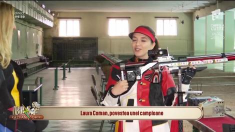 Neatza cu Răzvan și Dani. Laura Coman, prima femeie româncă ajunsă la Jocurile Olimpice de la Tokyo, la tir sportiv, categoria pușcă