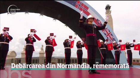 Donald Trump a celebrat cea mai mare şi mai importantă operaţiune militară din istorie: debarcarea din Normandia