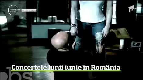 Concertele lunii iunie în România