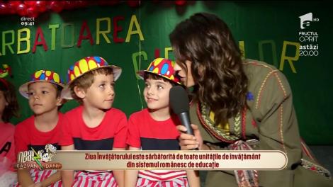 Neatza cu Răzvan și Dani. Astăzi este Ziua Învățământului. Ioana Mihaela Neacșu: Este o sărbătoare a respectului față de copii și față de profesori