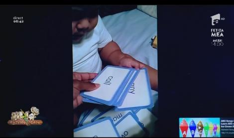 Smiley news - Neatza cu Răzvan și Dani. Bebelușul care știe să citească