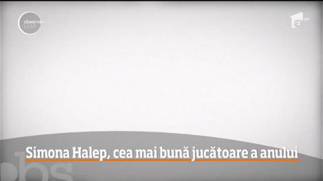 Simona Halep, cea mai bună jucătoare a anului