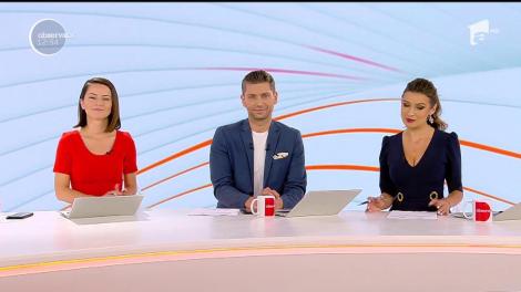 Valentin şi Cătălin, foşti gimnaşti de performanţă fac spectacol cu un număr de "mâini în mâini" pe scena circului metropolitan din Bucureşti