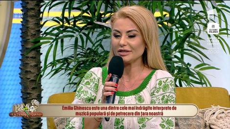 Neatza cu Răzvan și Dani. Emilia Ghinescu, cea mai iubită interpretă de muzică populară din România: Sunt o femeie credincioasă