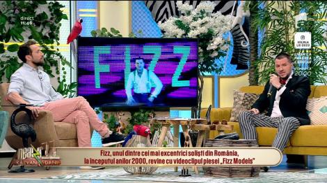 Neatza cu Răzvan și Dani. Fizz revine pe piața muzicală cu piesa Fizz Models: Am lucrat cu Adina Buzatu la acest videoclip