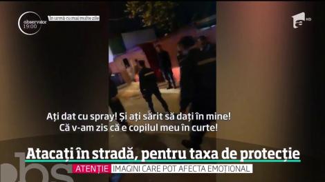 Bătaie generală cu repetiţie, în centrul Capitalei! Zeci de oameni s-au luptat cu bâte şi cozi de topoare