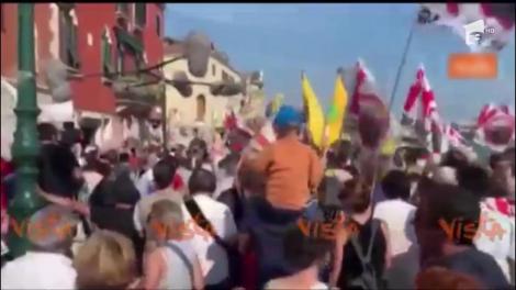 Venețienii, protest pentru siguranță