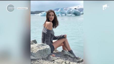 Prima imagine cu Irina Shayk, după despărțirea de Bradley Cooper. În ce țară a fugit modelul rus, ca să scape de ochii presei