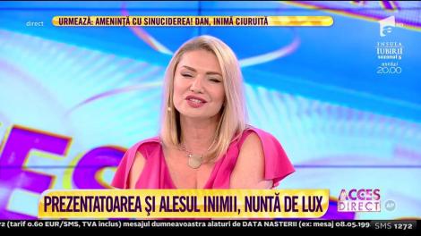 Acces Direct. Bianca Sârbu și alesul inimii, nuntă de lux. Actrița a îmbrăcat rochia de mireasă la 6 ani de la moartea primului ei soţ