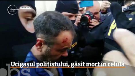 Ucigaşul poliţistului din judeţul Timiş s-a sinucis în arestul penitenciarului în care fusese închis