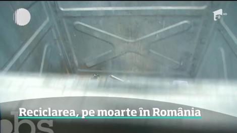 Reciclarea, pe moarte în România