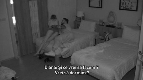 Insula Iubirii. Diana vrea să-l ispitească pe George. I-a dansat lasciv, l-a sărutat pasional, iar apoi s-au retras în cameră