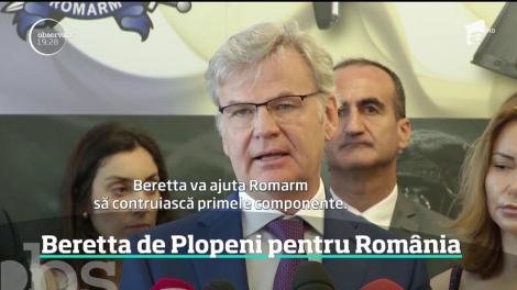 Militarii şi poliţiştii români ar putea primi arme de asalt şi pistoale Beretta