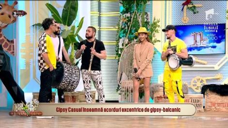 Gipsy Casual, super show la Neatza cu Răzvan și Dani! Ascultă aici piesa So Keres!