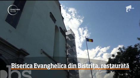 Biserica Evanghelică din Bistriţa, restaurată