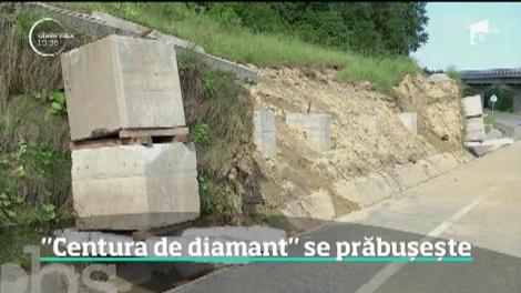 Centura Clujului, cunoscută drept centura de diamant pentru că cea mai scumpă din ţară, intră din nou în reperaţii