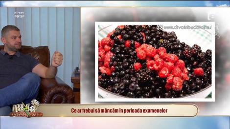 Neatza cu Răzvan și Dani. Ai examene în perioada asta? Alimentele care îți îmbunătățesc memoria și capacitatea de concentrare