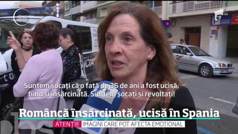 Româncă însărcinată, aproape decapitată în Spania! Ucigaşul este liber
