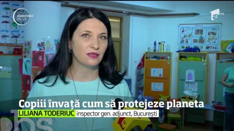 Copii învață cum să protejeze planeta