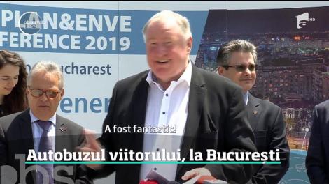 Autobuzul cu hidrogen, la București. Poate fi alimentat în doar șapte minute şi nu poluează deloc