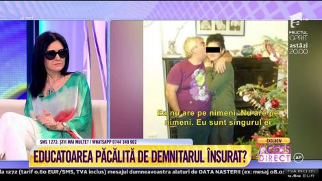 Acces Direct. Educatoarea păcălită de demnitarul însurat?: M-a întrebat unde este casa mea. L-am pupat pe obraz, după care el m-a sărutat