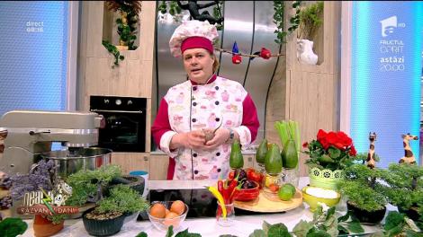 Rețeta zilei - Neatza cu Răzvan şi Dani. Clătite roșii umplute cu guacamole