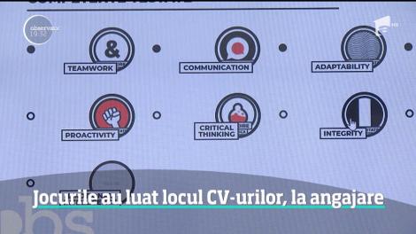 Jocurile au luat locul CV-urilor, la angajare
