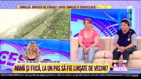 Acces Direct. Mamă şi fiică snopite în bătaie?: Mi-a spart un scaun în cap!