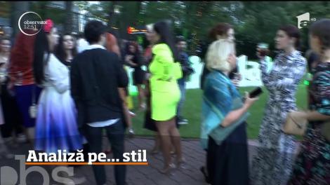 Analistul de modă Alin Gălăţescu, comentează ţinutele vedetelor de la petrecerile mondene