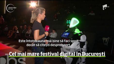 Cel mai mare festival din Europa, dedicat internetului şi platformelor digitale, a ajuns la Bucureşti