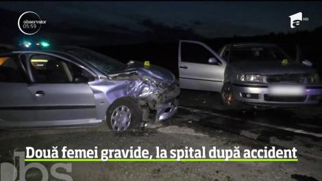 Două gravide, la spital după un accident auto în judeţul Braşov, la ieşirea din localitatea Perşani