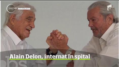 Alain Delon, internat în spital. Actorul are vârsta de 83 de ani