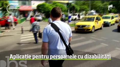 Aplicație orientare pe trotuare pentru nevăzătorii din București