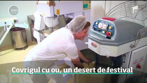 Covrigul cu ou, un desert de festival